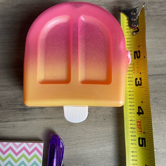 Set of Doll School Supplies, Popsicle Backpack for 18” Doll. - Picture 5 of 5